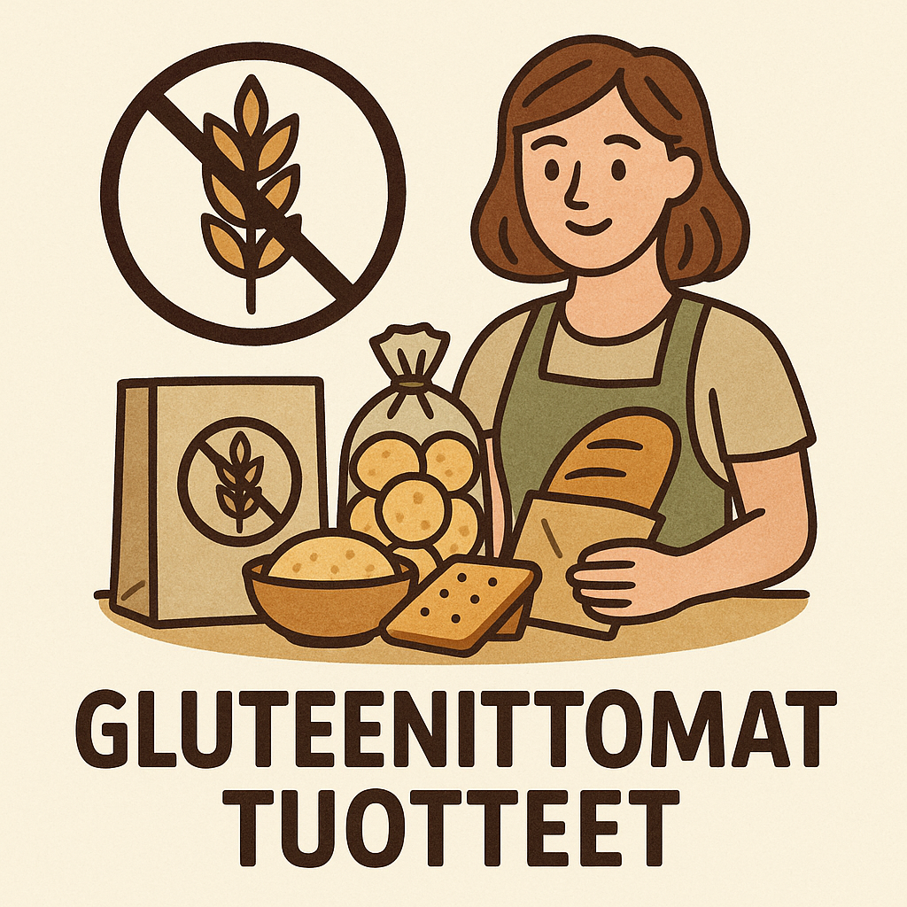 "Laadukkaat gluteenittomat tuotteet herkutteluun ja hyvinvointiin — turvallinen valinta jokaiselle.